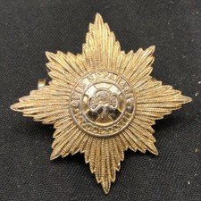 Genuine British Army Staybrite Cap Badge - Irish Guards