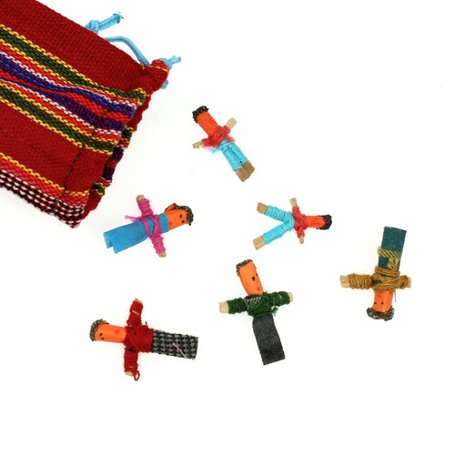 Guatemalan worry dolls - worry, genuine