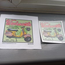 Scooter Rally Patch Woolacombe