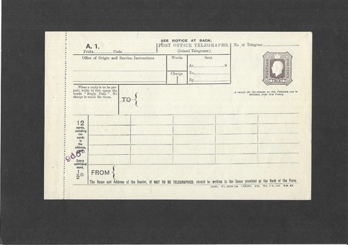 Postal stationery 1915 kgv - gb,