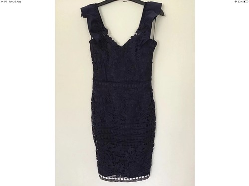 Lipsy dress navy blue - lipsy, size