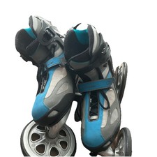 Land Roller Skates Blue Black