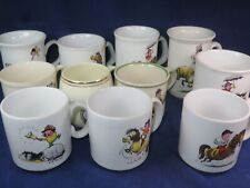 COLLECTABLE MUGS Norman Thelwell Equestrian Pony Riding Cartoons SELECTION