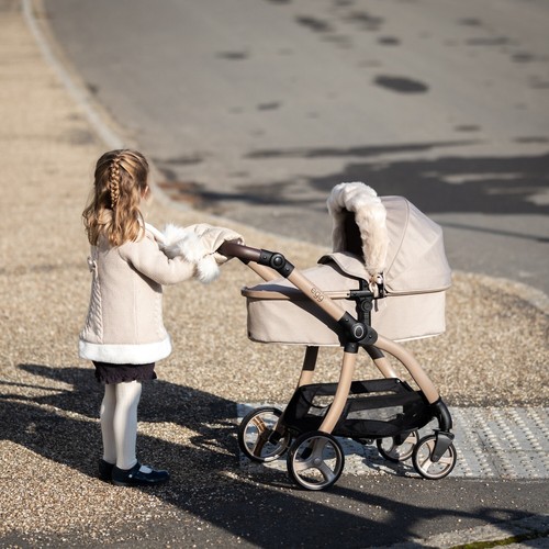 Egg dolls pram - dolls,