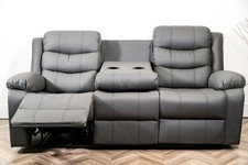 Recliner sofa grey aire - recliner,