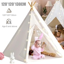 Kids Side Window Teepee Wood