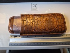 Real Leather Holder 2 Tube