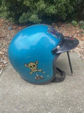 1960’s STADIUM PROJECT 4 CRASH HELMET & PEAK LIKE EVEROAK KANGOL LARGE SIZE