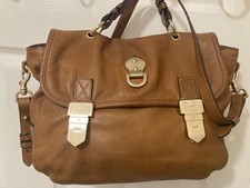 MULBERRY  SATCHEL TULLIE SHOULDER BAG DEER BROWN BEAUTIFUL 