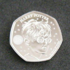 2022 Harry Potter 50p Fifty Pence Coin Brilliant Uncirculated