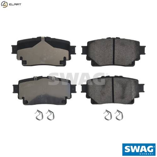 Brake pad set disc - pad,