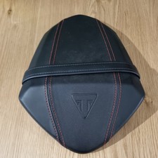 Triumph Street Triple RS Pillion Seat Part Number 2307339 TONNT30 Red Stitching