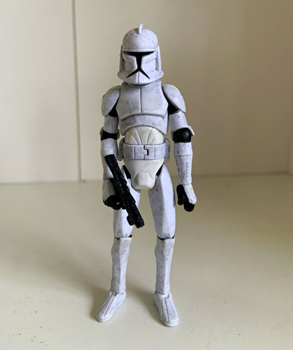 Star wars clone - trooper, action