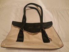 Fiorelli Cream and Black Shoulder Bag Used Good Condition