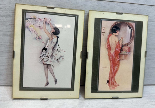 Pair vintage suzanne meunier - pair,