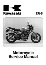 Kawasaki service manual 2001, 2002, 2003, 2004 & 2005 ER-5