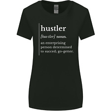Hustler Definition Hustle Womens Wider Cut T-Shirt