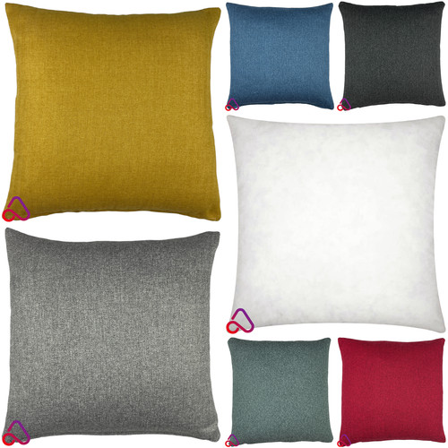 Herringbone tweed cushion with - tweed,