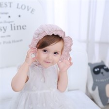 Soft Baby Girls Cotton Bonnet
