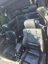 Bmw E46 3 Series Convertible Black Leather Interior 1999-2005 M sport 