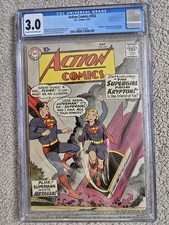 Action Comics #252 CGC 3.0 - First Appearance of Supergirl, Metallo, & Zor-El