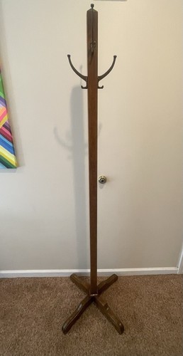 Antique mission oak hat - antique,