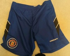 Man Utd Blue Third Kit Shorts