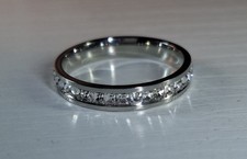Silver Stainless Steel Bling