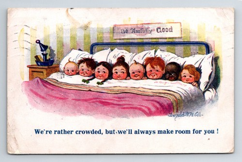 Comic postcard donald mcgill - comic,