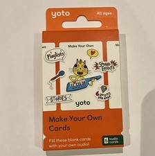 Yoto Card make Your Own Cards