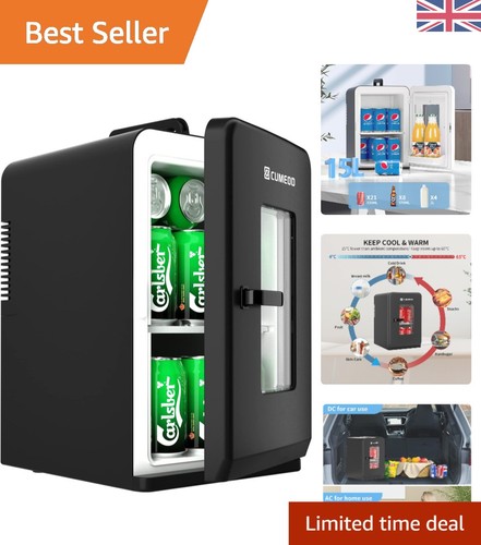 15l mini fridge - 15l, portable