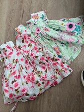 Floral Dresses X2 3-6 Months Next Cocode Girls