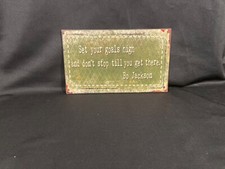 DECOR - Rustic Metal Sign For