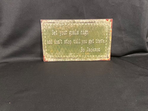 Decor rustic metal sign for - -,