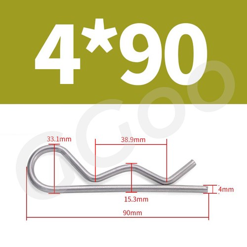 Clips pin spring - clips,