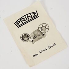 VINTAGE PRINZ 8mm ACTION EDITOR INSTRUCTION MANUAL   #PA343