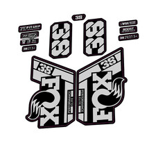 Fox 38 Fork Decal Kit Sticker
