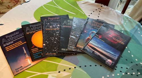 Popular astronomy magazine - popular,