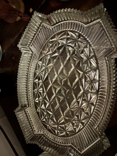Dressing table glass tray - table,