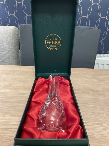 Thomas webb crystal bud - thomas, vase