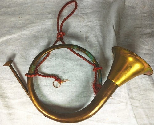 Vintage brass circular hunting - brass,
