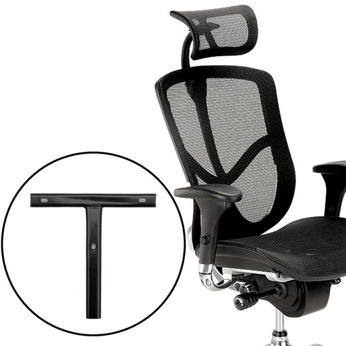 Swivel chair back support - back, bar