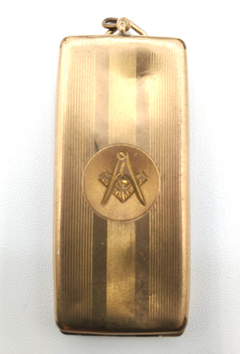 Antique masonic pocket - masonic,