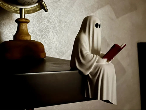 Reading ghost shelf - reading,