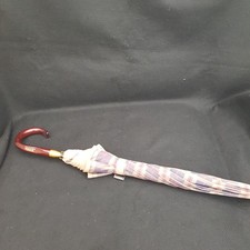 Vintage Vogue Magazine umbrella Lovely brown checked Colour