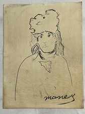 EDUARD MANET painting DRAWING