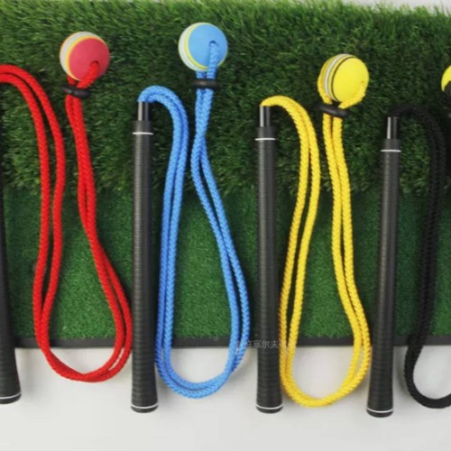 Foam tip golf swing rope - foam,