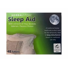 3X 48 Pack Herbal Store Sleep Aid Tablets - Traditional Herbal Medicine - NEW UK