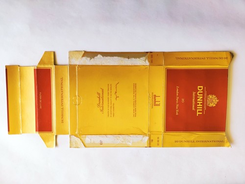 Dunhill international empty - international,