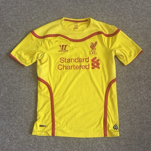 Liverpool warrior yellow away - liverpool,